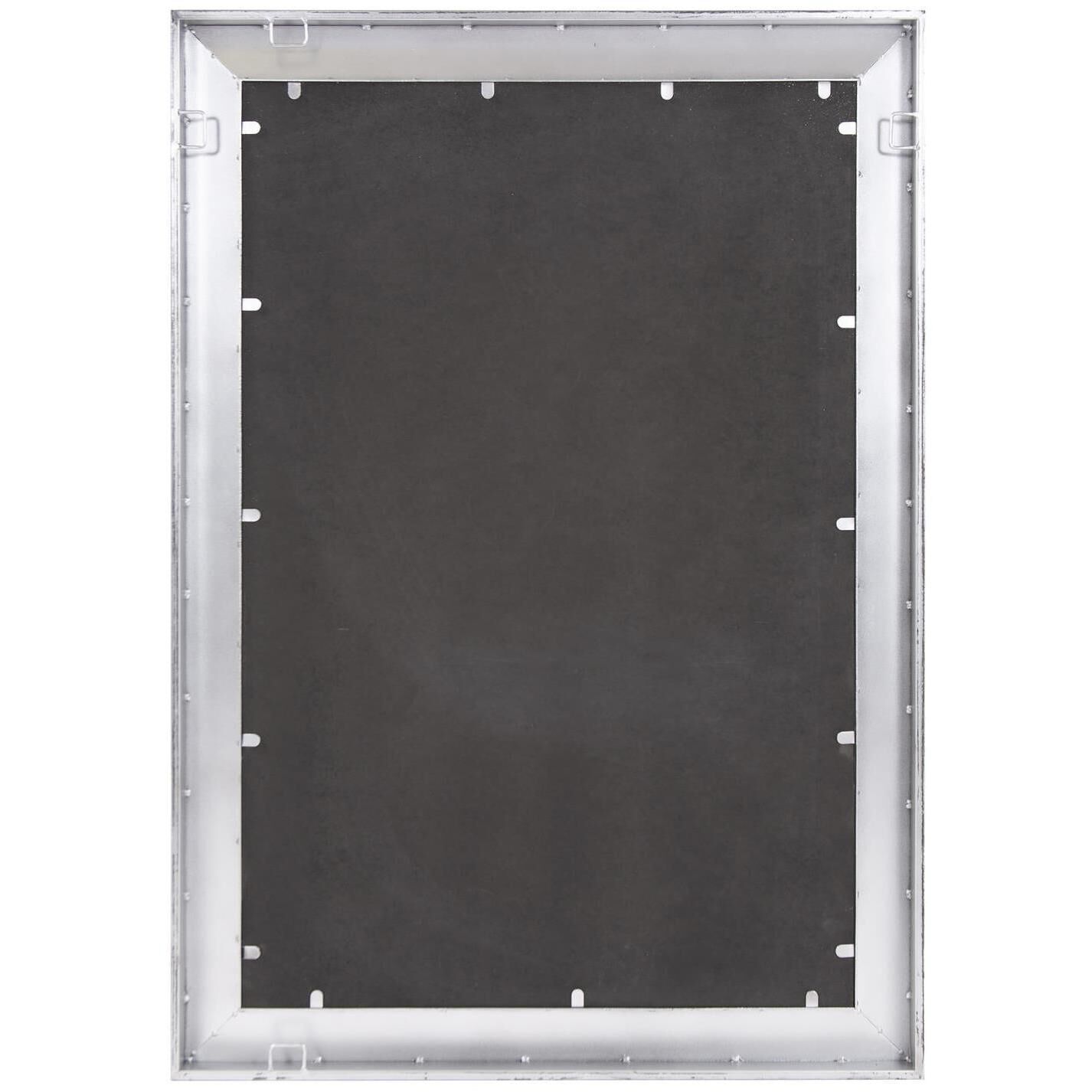Mason 42 X 30 inch Slate and Silver Wall Mirror