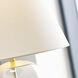 AERIN Morton 24.5 inch 100.00 watt Clear Glass Table Lamp Portable Light