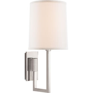 Barbara Barry Aspect 1 Light 6 inch Polished Nickel Library Sconce Wall Light