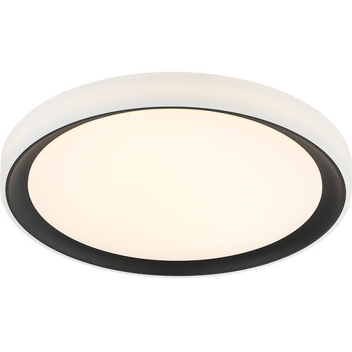 Oculus 1 Light 19.5 inch Black Flush Mount Ceiling Light