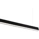 Ventrix 1 Light 48 Black Track Fixtures Ceiling Light