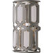 Hexly 1 Light 8 inch Bronze and Sultry Silver Wall Sconce Wall Light