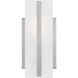 Dex 1 Light 4.75 inch Brushed Nickel Bath Vanity Wall Light