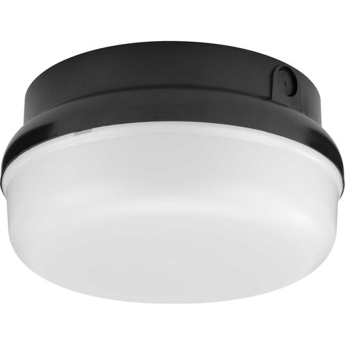 Hard Nox LED 9.9 inch Black Outdoor Flush Mount, Progress LED