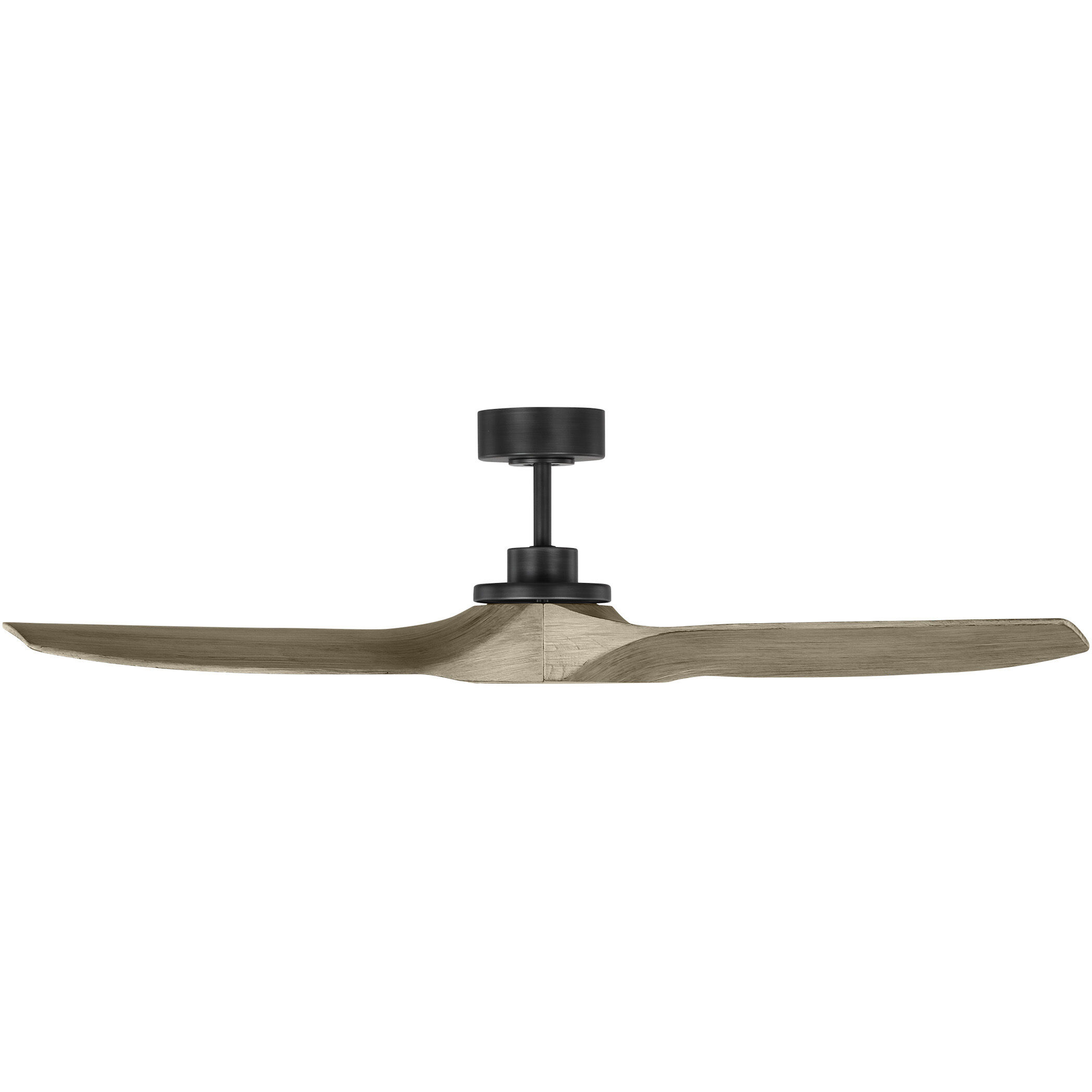 Collins 52 inch Aged Pewter with Light Grey Weathered Oak Blades Indoor/Outdoor Ceiling Fan