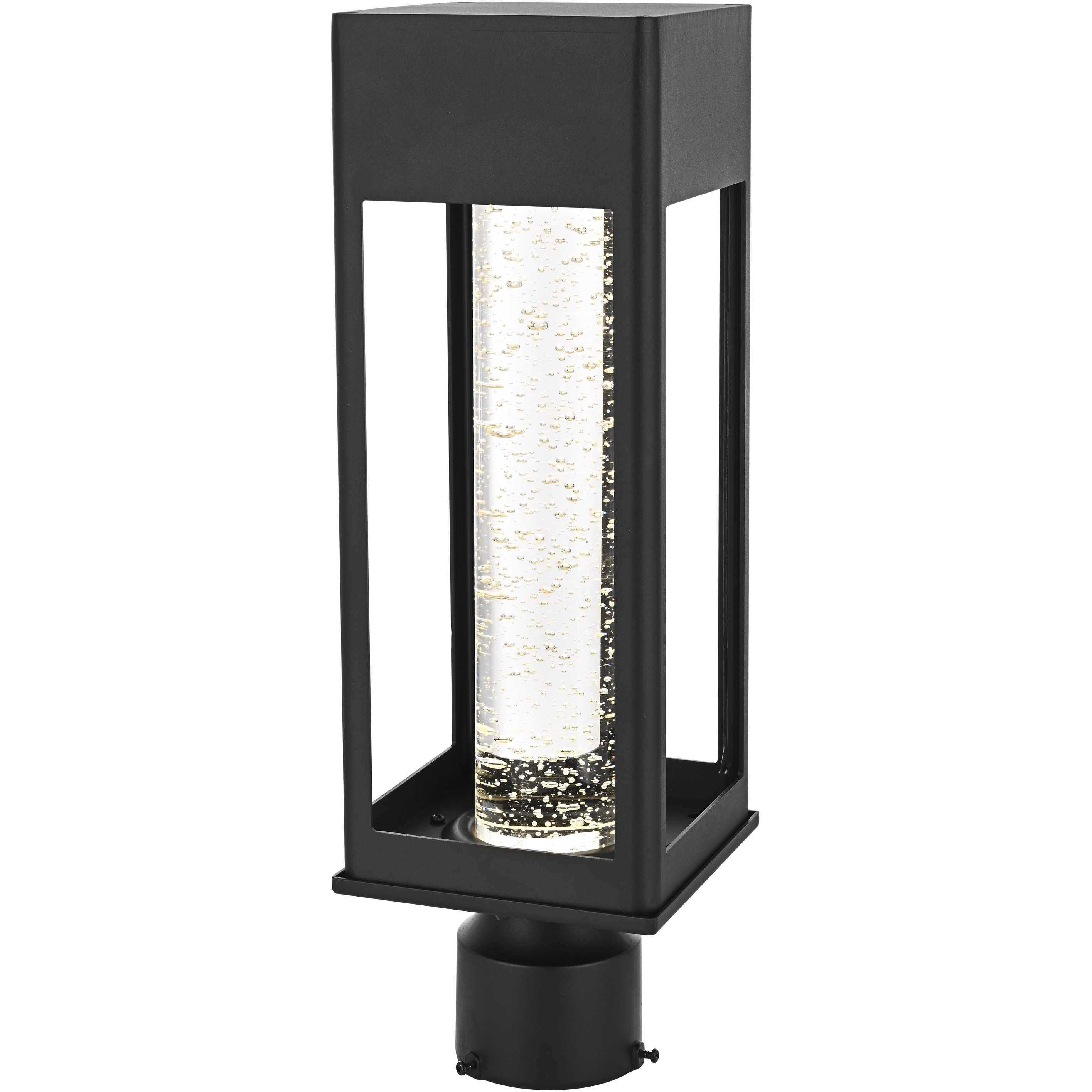 Amaris 1 Light 18 inch Black Outdoor Post Light