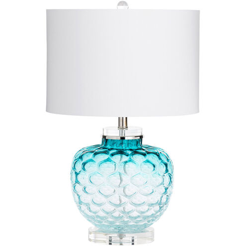 Ballard 24 inch 100.00 watt Teal Table Lamp Portable Light in Bulb Not Included