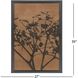 Bloesem Brown and Black Framed Art