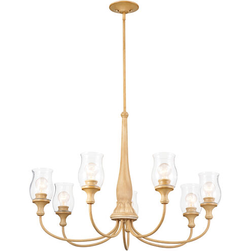 Homestead Melis 7 Light 36 inch Adobe Cream Chandelier Ceiling Light, Melis