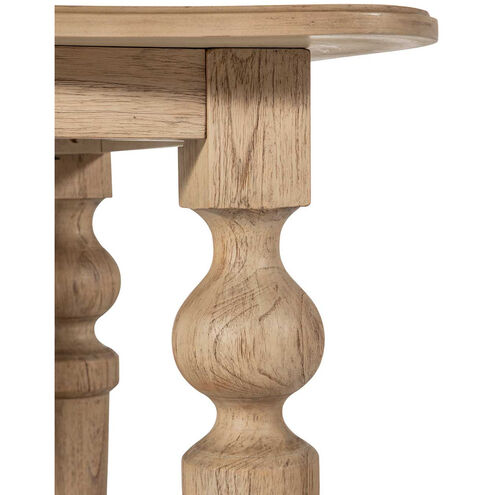 Nirvana 76.75 X 30.5 inch Brushed Blonde Natural Console Table