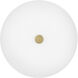 Tess 2 Light 10.5 inch Black Flush Mount Ceiling Light