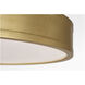Paloma Contreras Dupont 16 inch Gild Semi-Flush Mount Ceiling Light