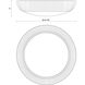 Alora Mood Merida 2 Light 14.88 inch Rattan Flush Mount Ceiling Light