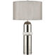 Silver Bullet 31 inch 150.00 watt Polished Nickel Table Lamp Portable Light