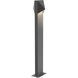Triform Compact 12V 20 watt Textured Gray Bollard