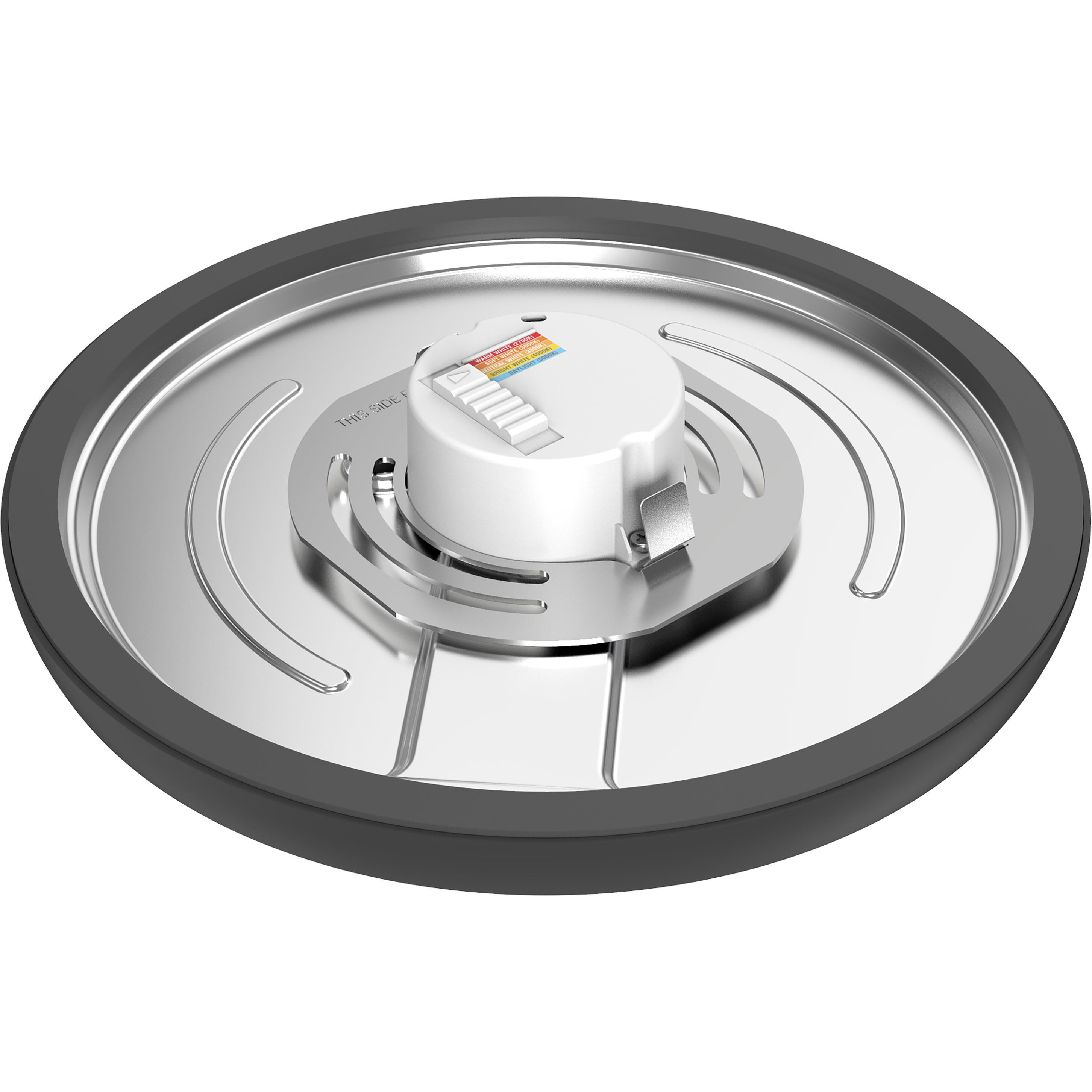 Blink LED 9 inch Black Flush Mount Ceiling Light