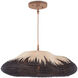 Comme Des Paniers 1 Light 23 inch Khaki Pendant Ceiling Light