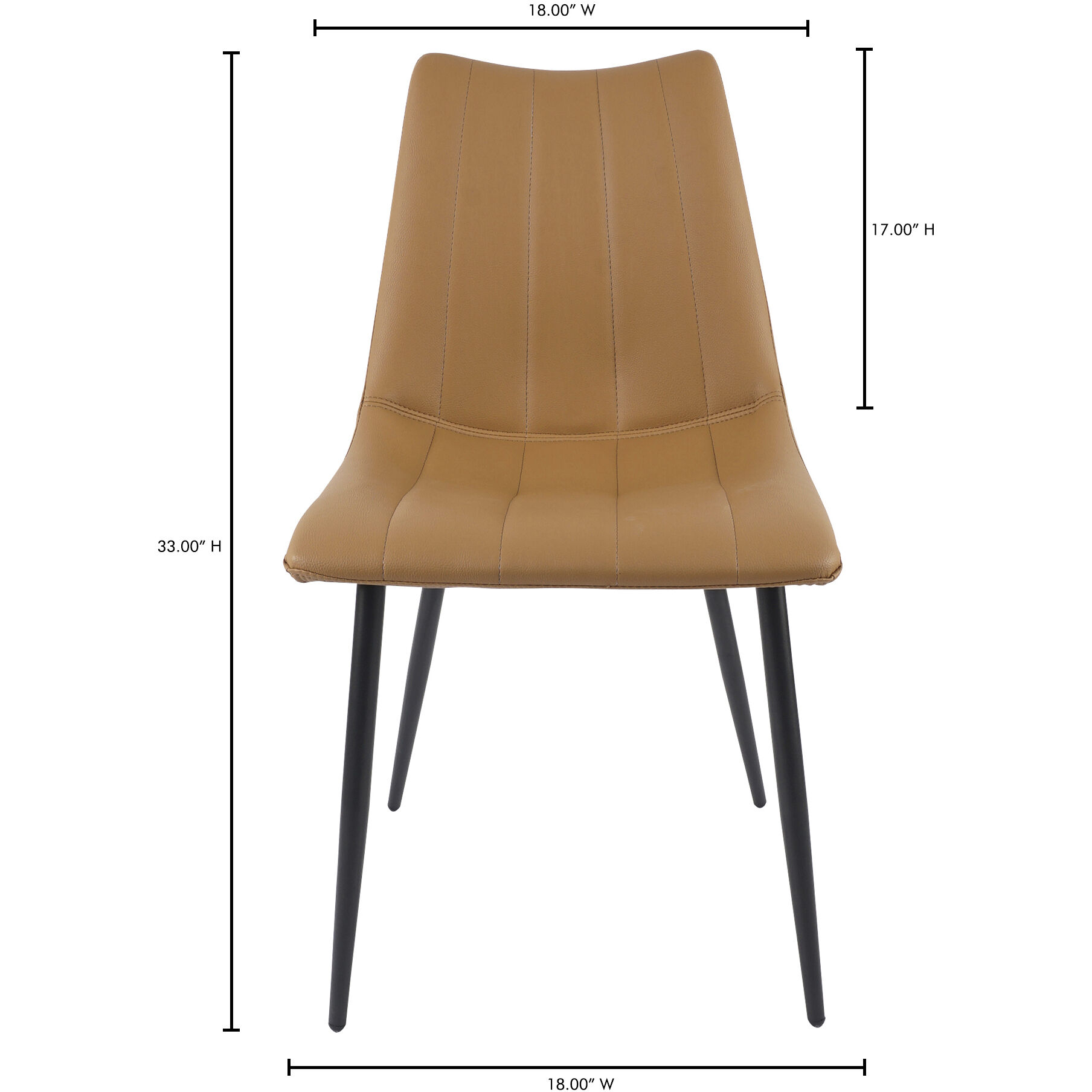 Alibi Tan Dining Chair, M2
