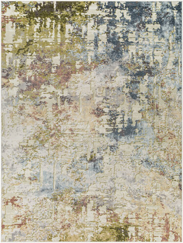 New Mexico 123 X 94 inch Light Blue Rug in 8 x 10, Rectangle