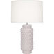 Dolly 27.5 inch 150 watt Rose Water Table Lamp Portable Light in Fondine