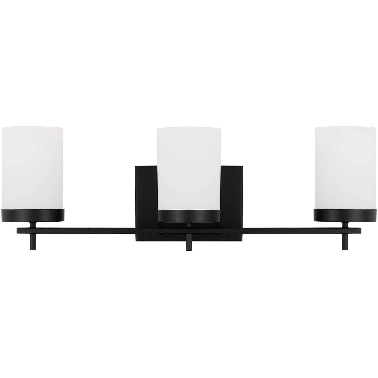 Sean Lavin Zire Wall Bath Fixture Wall Light in Midnight Black