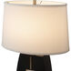 Delacey 30 inch 23 watt Black Table Lamp Portable Light