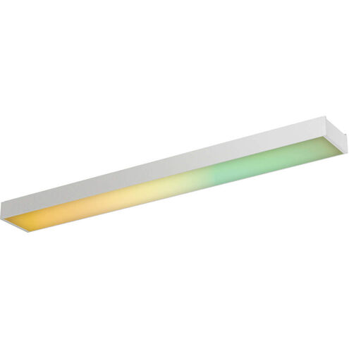 Smart Linear LED 24 inch White Linear Ceiling Light, Under Cabinet Kit