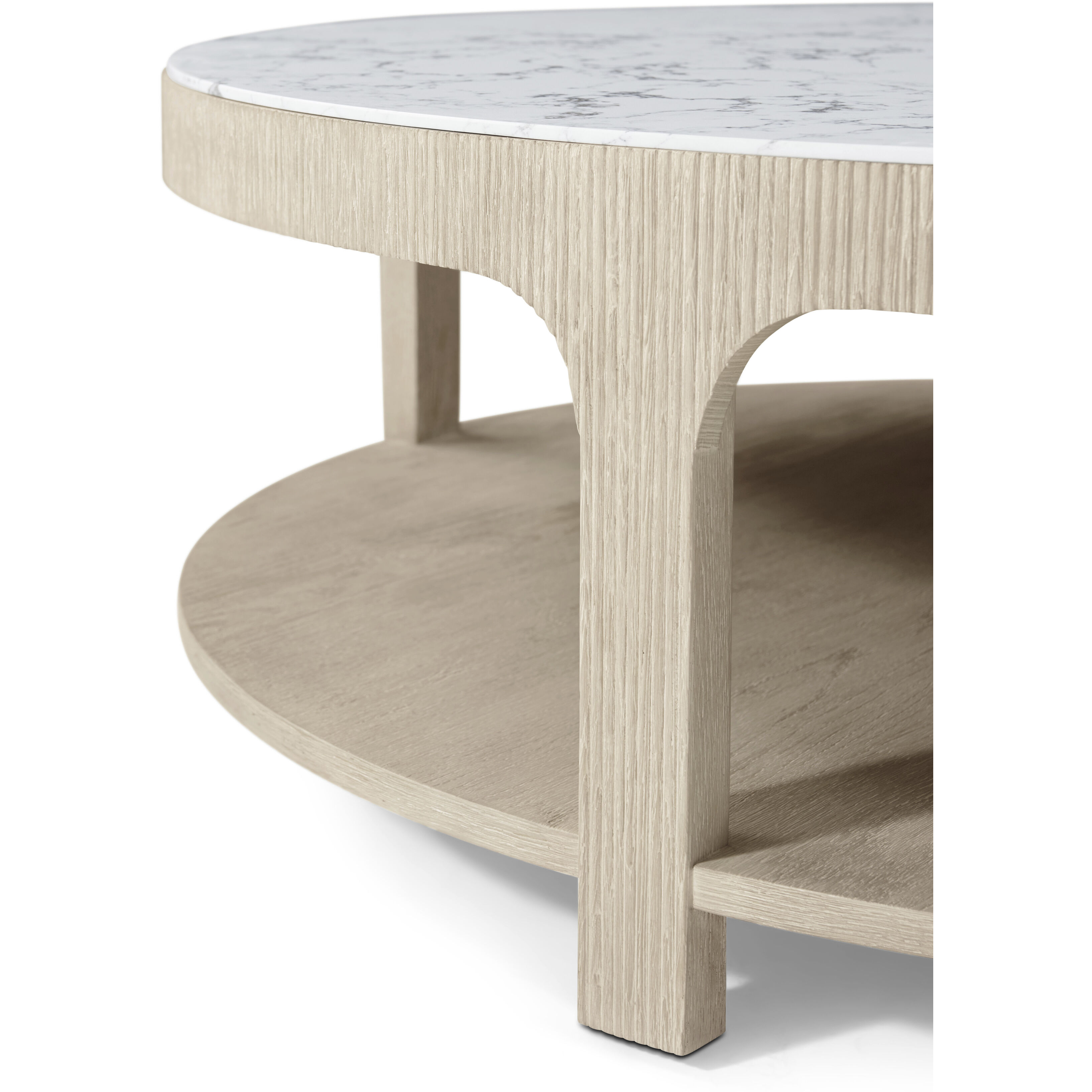 Horizon 54 X 54 inch Day Cocktail Table, Wooden with Marble Top