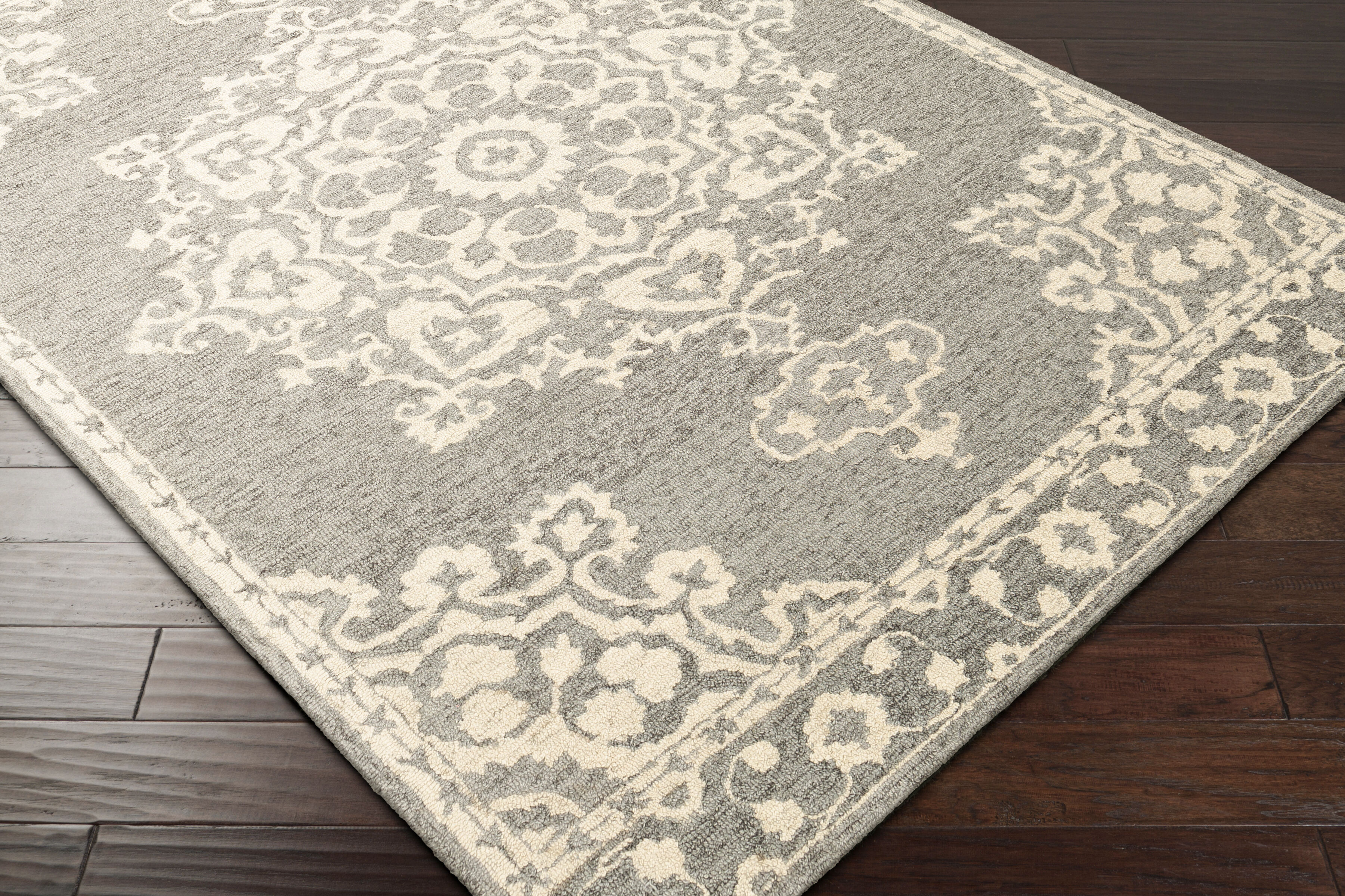 Granada 96 X 30 inch Gray Rug in 2.5 x 8, Runner