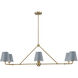 Xavier 6 Light 46.00 inch Chandelier