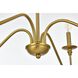 Rohan 4 Light 30 inch Satin Gold Chandelier Ceiling Light