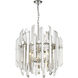 Bova 6 Light 26 inch Polished Nickel Chandelier Ceiling Light