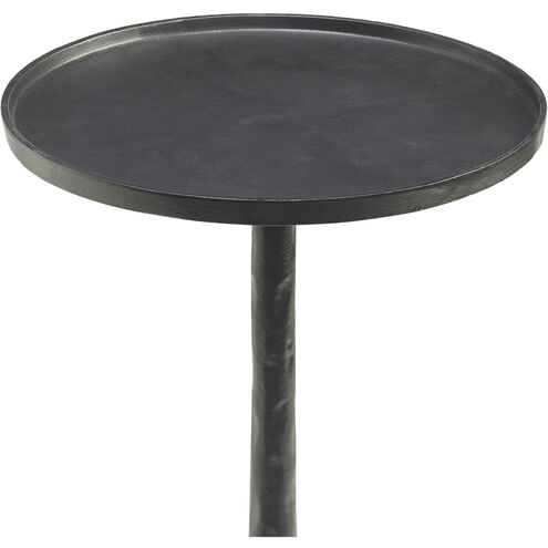 Konsta 25 X 12 inch Matte Black Powder Coated Side Table