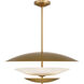 Solara 5 Light 31.5 inch Legacy Brass Pendant Ceiling Light