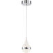 Moonshot LED 4.75 inch Chrome Mini Pendant Ceiling Light