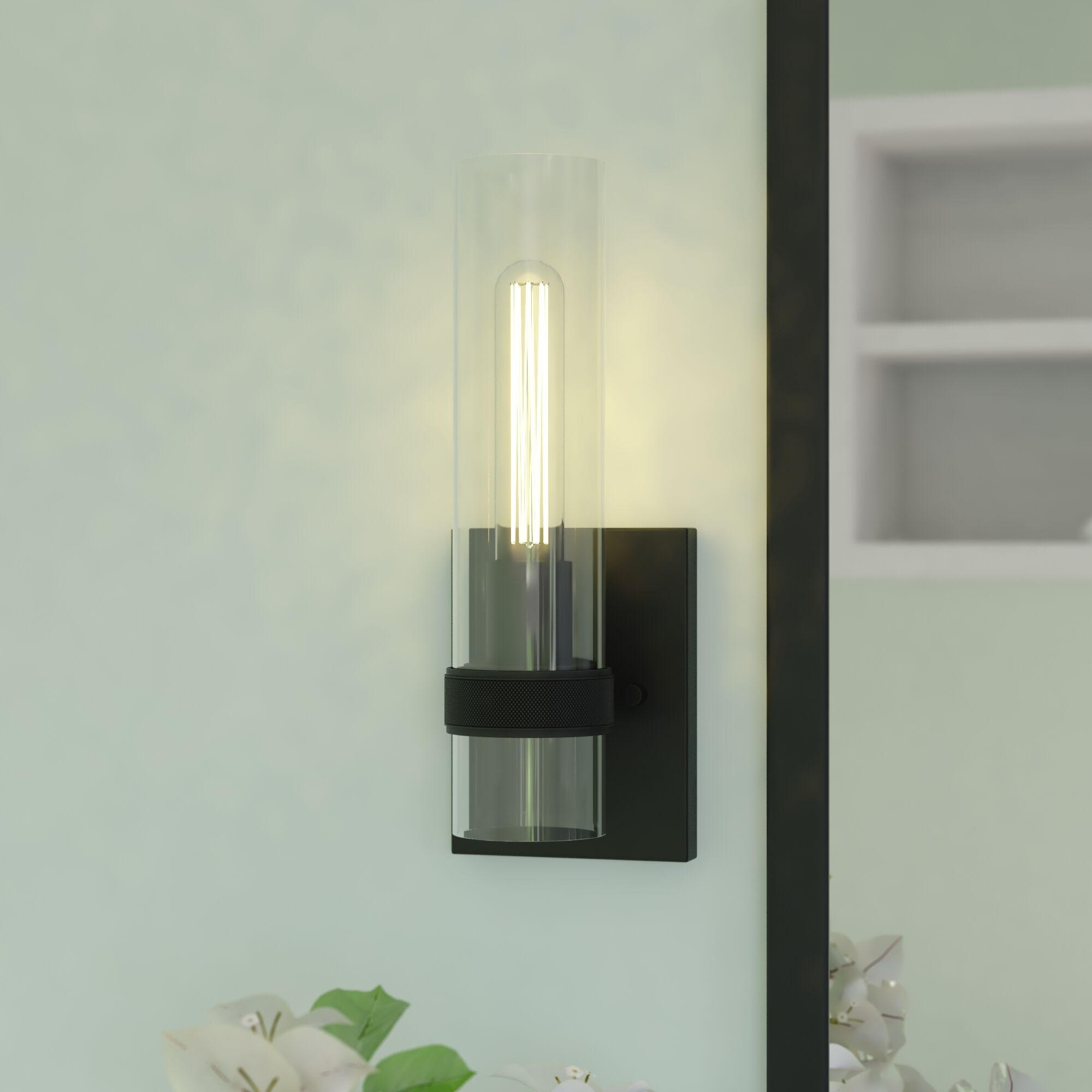 Bari LED 4.75 inch Matte Black Wall Light