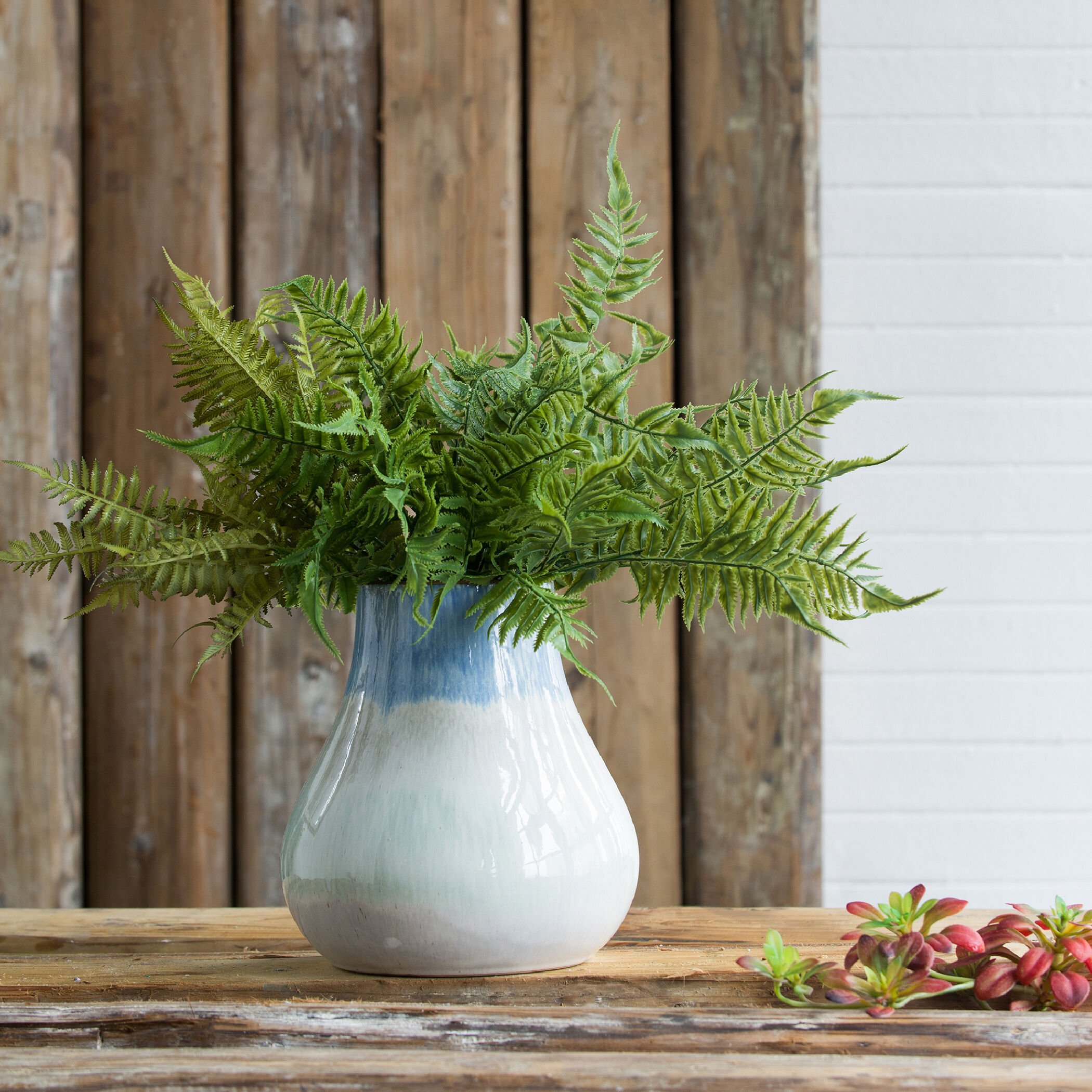 Gradient 10 X 9.1 inch Vase