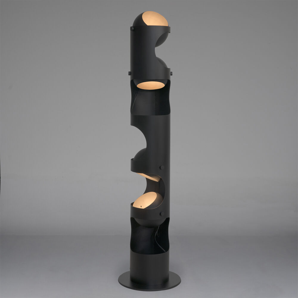Columna 58 inch 40.00 watt Matte Black Floor Lamp Portable Light