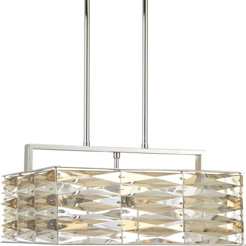 The Pointe 5 Light 15.5 inch Polished Chrome Pendant Ceiling Light