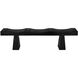 Shibumi Burnt Black Bench