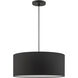 Bainbridge 3 Light 18 inch Black Pendant Ceiling Light 