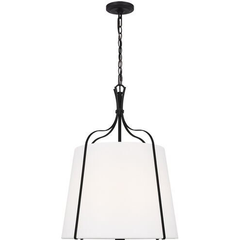 AH by Alexa Hampton Leander 3 Light Smith Steel Pendant Ceiling Light