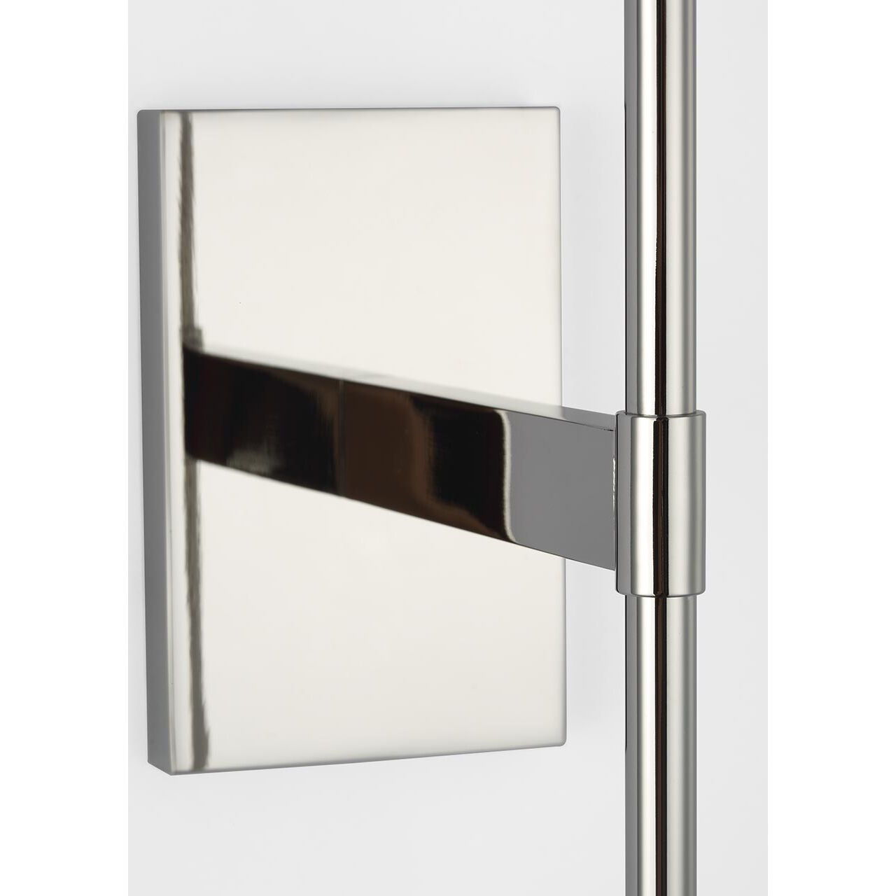Waterford Blaze Tail Sconce Wall Light in Polished Nickel