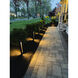 Atlantis 12v 4.00 watt Bronze Landscape Path Bollard, Square