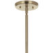 Velestino 8 Light Champagne Bronze Chandelier Ceiling Light