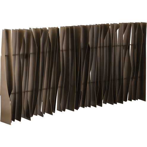 Ridge Aged Brass Dimensional Wall Art