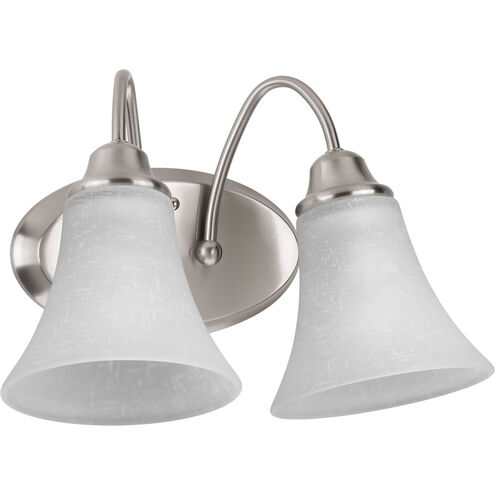 Tally 2 Light 13.75 inch Brushed Nickel Bath Vanity Wall Light