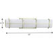 Grid LED LED 22 inch Silver Ridge Linear Bath Vanity Wall Light, Progress LED