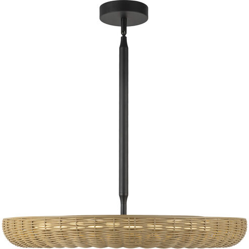 Alora Mood Maris LED 24.13 inch Matte Black Chandelier Ceiling Light