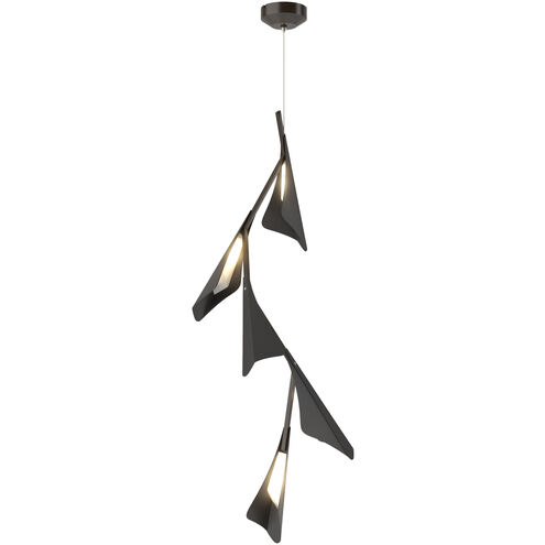 Plume LED 15.1 inch Oil Rubbed Bronze and Black Pendant Ceiling Light in Oil Rubbed Bronze/Black